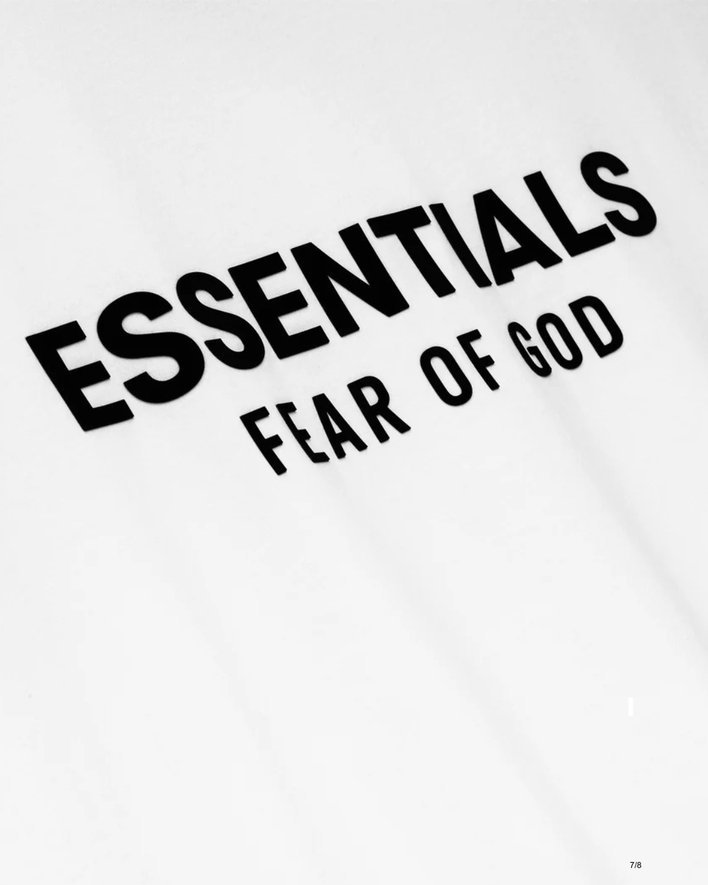 Camiseta Essentials Fear of God | Blanco
