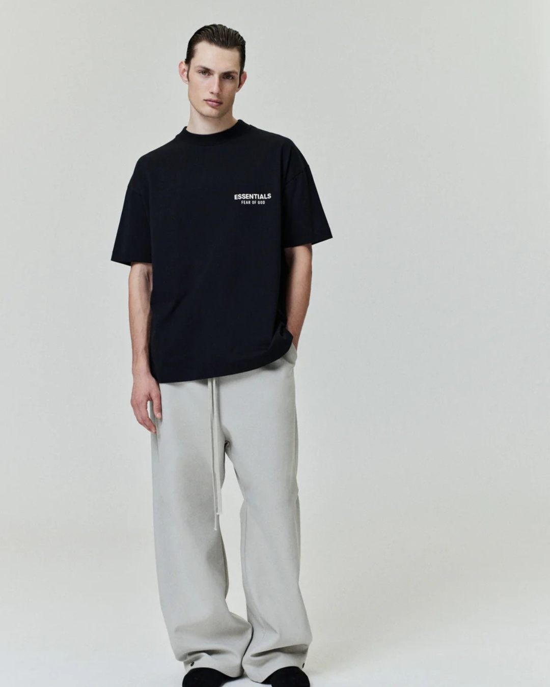 Camiseta Essentials Fear of God | Negro